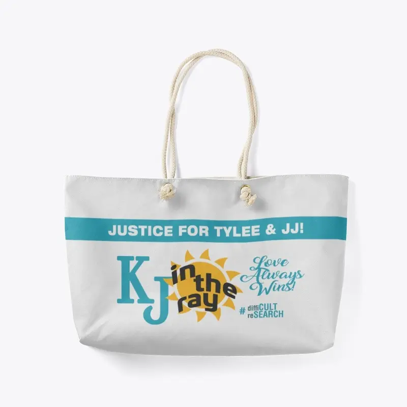 KJ in the Ray Tote