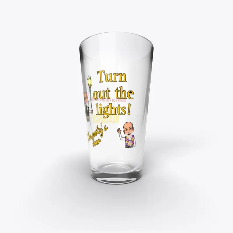 Turn Out the Lights! Drinkware