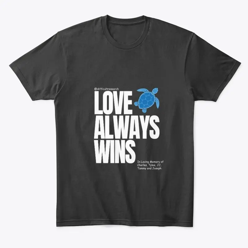 Love Always Wins with sea turtal