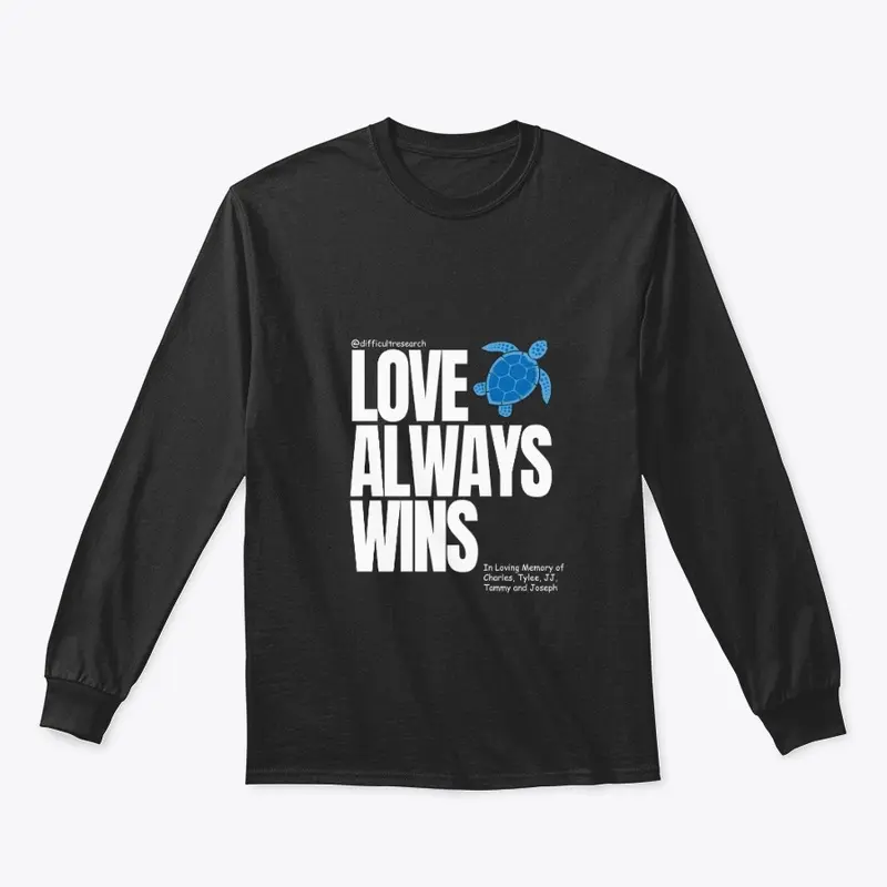 Love Always Wins with sea turtal